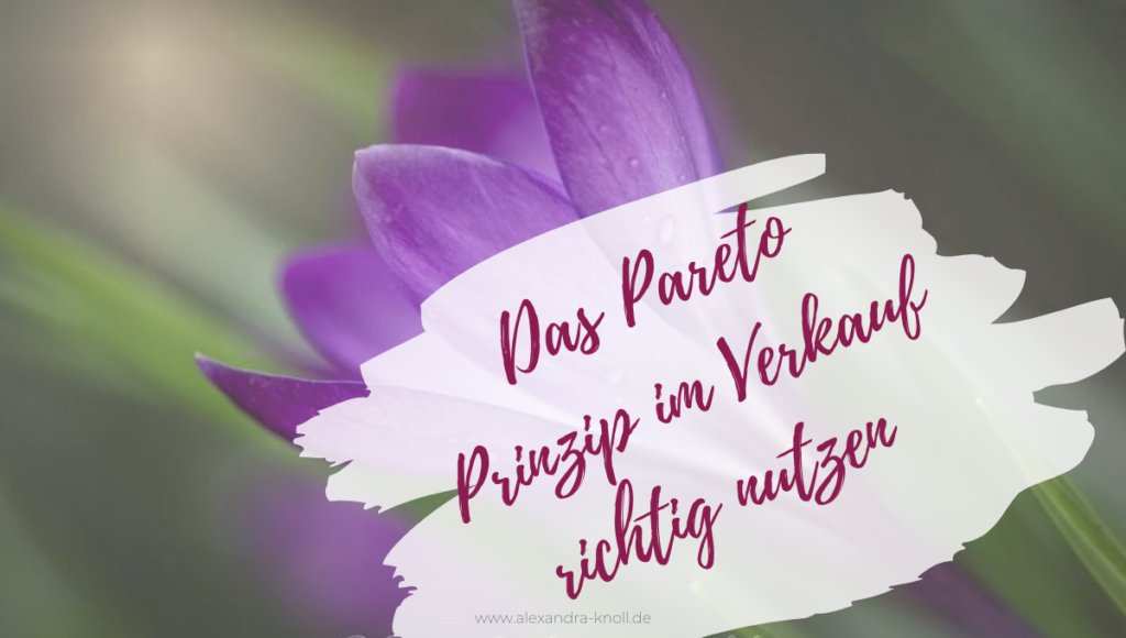 Grafik-Das Pareto Prinzip im Verkauf richtig nutzen