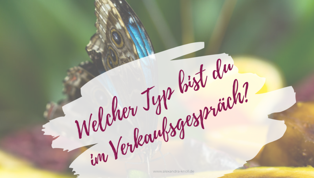 Grafik-Welcher Typ bist du im Verkaufsgespräch